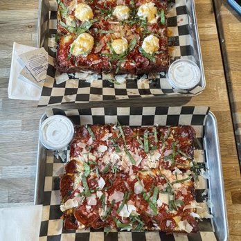Thicc Pizza Co. - Top is 8 mile, bottom is notorious pig - Pizza Near Me - Albuquerque, New Mexico