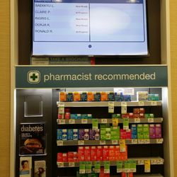 Walgreens - Almost ready Ronald R. Isn't this status board great?