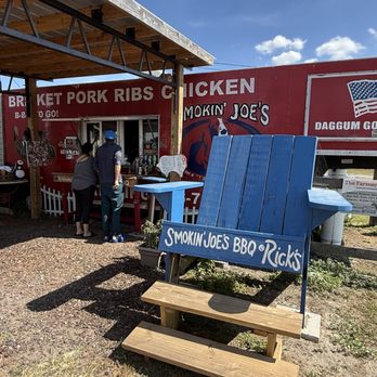 Smokin Joe's BBQ & Grill - Sit in the big chair - Barbeque Near Me - Lithia, Florida Smokin Joe's BBQ & Grill - Sit in the big chair - Barbeque Near Me - Lithia, Florida