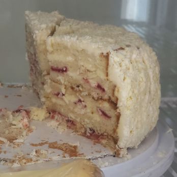 Bodensee Restaurant - White chocolate raspberry cake - German Near Me - Helen, Georgia
