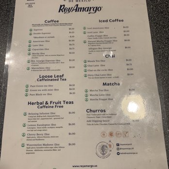 Rey Amargo Chocolate Shop - Menu - Chocolatiers & Shops Near Me - Seattle, Washington