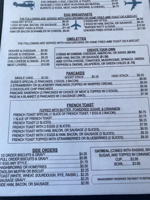 Menu photo 8 Susie's Skyway Restaurant Prescott, AZ Menu photo 8 Susie's Skyway Restaurant Prescott, AZ