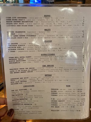Menu photo 5 Bronson Bierhall Arlington, VA