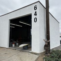 Moose's One Hour Surfboard & SUP Ding Repair - Nice new shop and setup. Love it‍