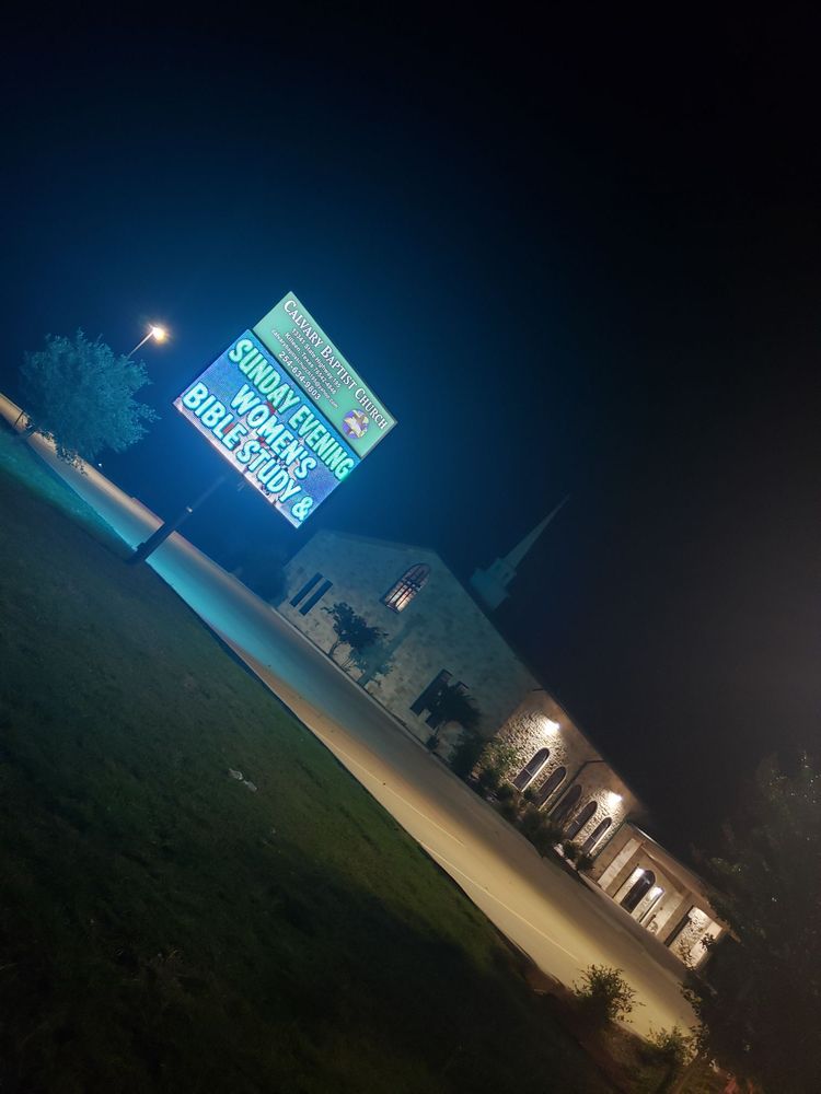 CALVARY BAPTIST CHURCH Updated September 2024 13341 State Hwy 195