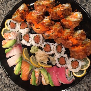 KITCHEN 121 - 121 Yummy Roll and Rainbow Roll! Delicious!!! Thank you chef! - Sushi Bars Near Me - Duluth, Georgia KITCHEN 121 - 121 Yummy Roll and Rainbow Roll! Delicious!!! Thank you chef! - Sushi Bars Near Me - Duluth, Georgia