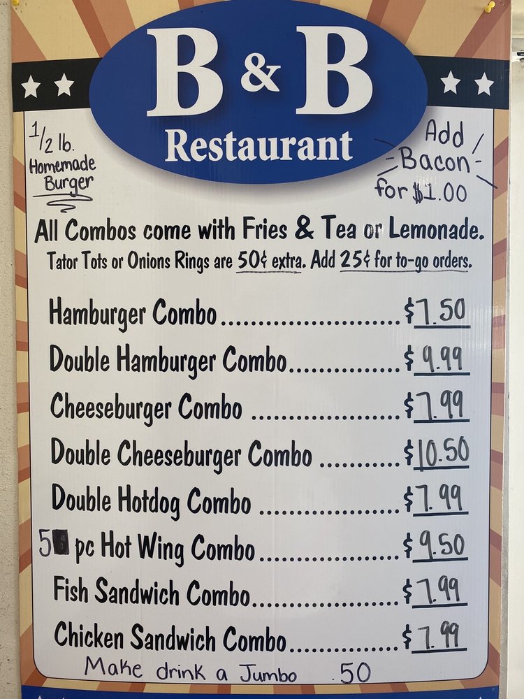 B & B  Restaurant Logo