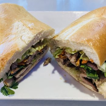 Pho Bamboo - Grilled pork banh mi sandwich - Vietnamese Near Me - Fort Myers, Florida