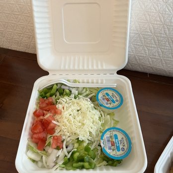 J J's Pizza - Deluxe salad - Pizza Near Me - Cambria, California