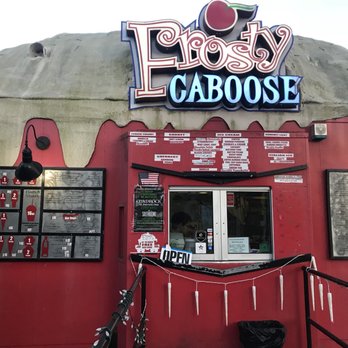 The Frosty Caboose - Front view of Frosty Caboose as of 3/2018 - Ice Cream & Frozen Yogurt Near Me - Chamblee, Georgia