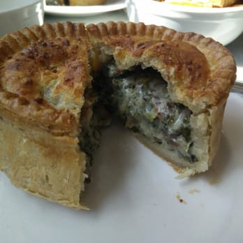 Pleasant House Pub - Mushroom and kale pie, nice and creamy. - British Near Me - Chicago, Illinois Pleasant House Pub - Mushroom and kale pie, nice and creamy. - British Near Me - Chicago, Illinois