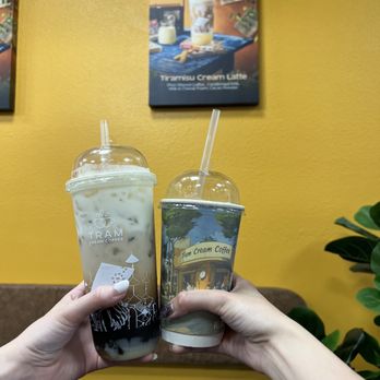 Tram Cream Coffee - IG: happyfoodieoc - Cafes Near Me - Garden Grove, California Tram Cream Coffee - IG: happyfoodieoc - Cafes Near Me - Garden Grove, California