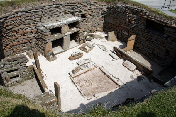Skara Brae Prehistoric Village by null