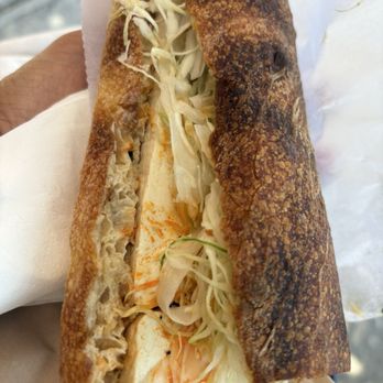 Radio Bakery - Spicy tofu sandwich - Bakeries Near Me - Brooklyn, New York