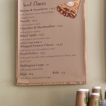 Crepesology - Menu - Creperies Near Me - Dunedin, Florida