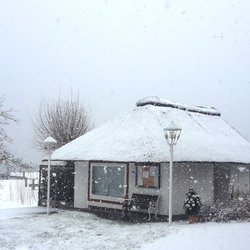 Römnitzer Mühle - Es schneit