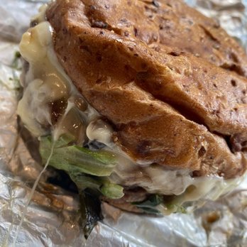 Eat Unique - Mushroom Pesto Impossible Burger - Delis Near Me - Pittsburgh, Pennsylvania