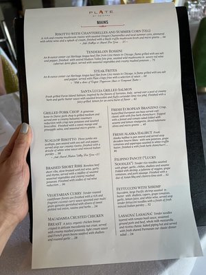 Menu photo 3 Plate By Dzintra Austin, TX