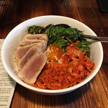 Revel - Albacore tuna rice - Korean Near Me - Seattle, Washington Revel - Albacore tuna rice - Korean Near Me - Seattle, Washington