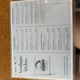 Menu Menu