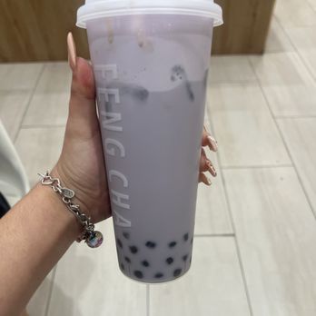 Feng Cha Murphy - Taro/ w tape foam - Bubble Tea Near Me - Murphy, Texas