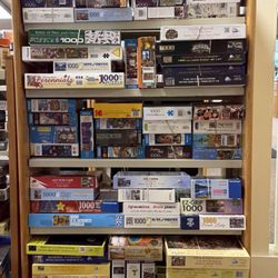 West Yellowstone Public Library - Lots of puzzles