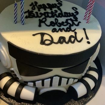 One Stop Bakery - Stormtrooper cake made with buttercream and fondant - Bakeries Near Me - Lancaster, California One Stop Bakery - Stormtrooper cake made with buttercream and fondant - Bakeries Near Me - Lancaster, California
