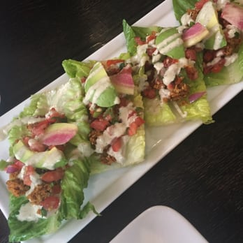 SunCafe - Raw lettuce tacos - Vegan Near Me - Studio City, California