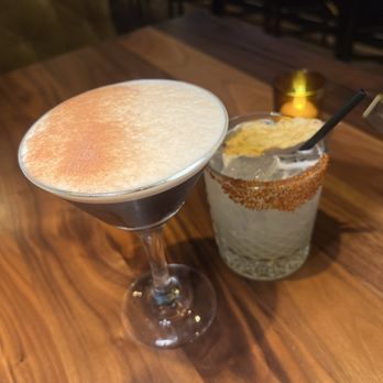 Bar Tulio's - KETEL ONE ESPRESSO MARTINI and SMOKED PINEAPPLE MARGARITA - Mexican Near Me - Miami, Florida