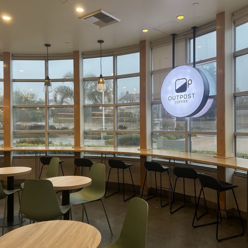 Outpost Coffee - Seating - Coffee & Tea Near Me - Diamond Bar, California Outpost Coffee - Seating - Coffee & Tea Near Me - Diamond Bar, California