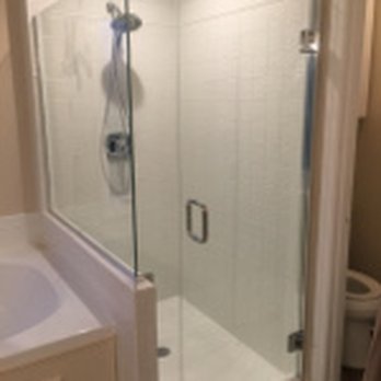 Miracle Method Surface Refinishing - Refinished Shower with Cardinal Door Installed - Refinishing Services Near Me - Darlington, Pennsylvania Miracle Method Surface Refinishing - Refinished Shower with Cardinal Door Installed - Refinishing Services Near Me - Darlington, Pennsylvania