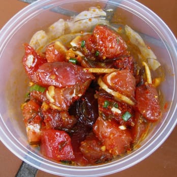 Ono Seafood - Shoyu poke (5.27.10) - Seafood Near Me - Honolulu, Hawaii Ono Seafood - Shoyu poke (5.27.10) - Seafood Near Me - Honolulu, Hawaii