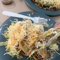 Taco Roco - Hard shell beef tacos.