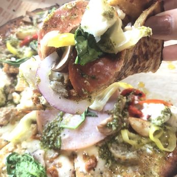 Blaze Pizza - Loaded with almost all the toppings I can cram on top - Pizza Near Me - San Francisco, California Blaze Pizza - Loaded with almost all the toppings I can cram on top - Pizza Near Me - San Francisco, California