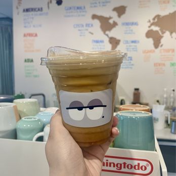 Dopapen Coffee - Elderflower americano - Coffee & Tea Near Me - Markham, Ontario