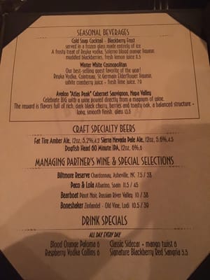 Menu photo 5 Bonefish Grill Fayetteville, NC