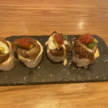 Bulla Gastrobar - Brisket Montadito - Spanish Near Me - Plano, Texas