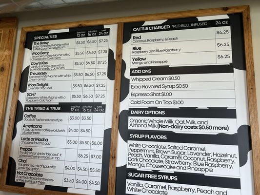 Menu photo 1 Kalona Creamery Kalona, IA Menu photo 1 Kalona Creamery Kalona, IA