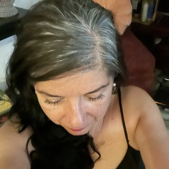 Priscilla Sala De Belleza - Grey grown - Hair Stylists Near Me - San Jose, California Priscilla Sala De Belleza - Grey grown - Hair Stylists Near Me - San Jose, California