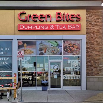Green Bites Dumpling & Tea Bar - Green Bites - Dumpling & Tea Bar Restaurant Exterior - Chinese Near Me - Brampton, Ontario