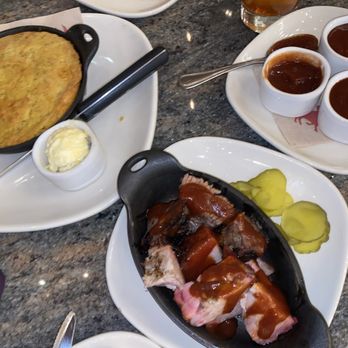 Jack Stack Barbecue - Freight House - Burnt ends and Smoked Jalapeño Cornbread - Barbeque Near Me - Kansas City, Missouri Jack Stack Barbecue - Freight House - Burnt ends and Smoked Jalapeño Cornbread - Barbeque Near Me - Kansas City, Missouri
