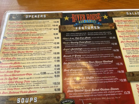 Menu photo 3 River House Bar and Grill Moline, IL