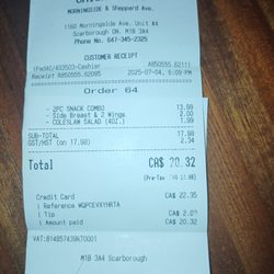 Chick-N-Joy - 10% tip added to my food bill without my consent!!