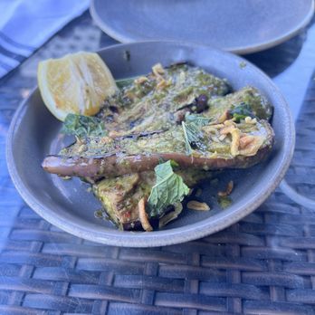 Pacific Catch - Herb-Garlic Eggplant - Seafood Near Me - Campbell, California