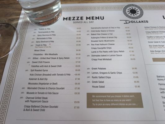 Menu photo 1 Dollakis Enniskillen, FER
