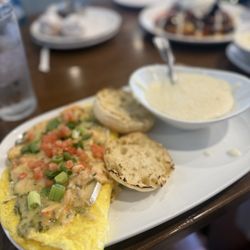 Another Broken Egg Cafe - Lobster & Brie Omelette