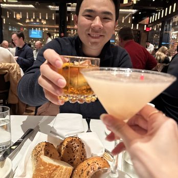 Wolfgang's Steakhouse - Lychee drink and old fashion - Steakhouses Near Me - New York, New York