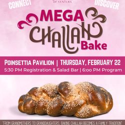 Chabad of Ventura - Chabad of Ventura Mega Challah Bake Event
https://www.chabadventura.com/challah
