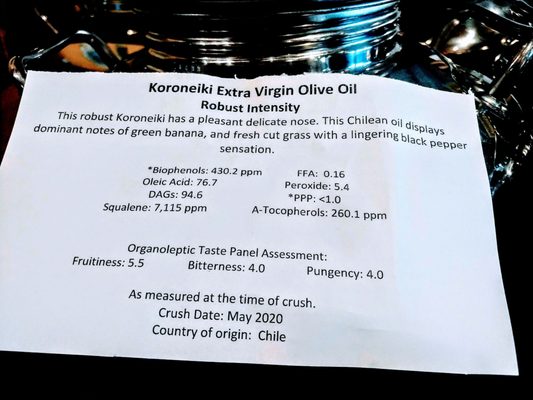 Mountain Town Olive Oil by null