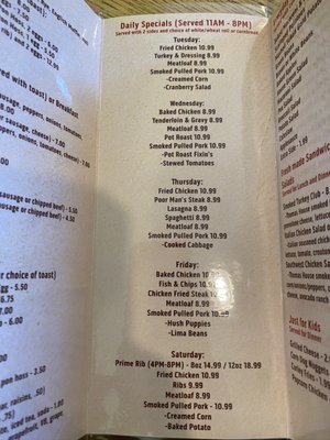 Menu photo 1 Thomas House Restaurant Dayton, VA Menu photo 1 Thomas House Restaurant Dayton, VA